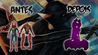 DIY - Batman e mulher gato toy makeover | DC Comics