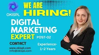 WE ARE HIRING Digital Marketing Expert| OKISPL| OM KALYANI IT SOLUTION PVT LTD |#OKISPL #jobsinindia