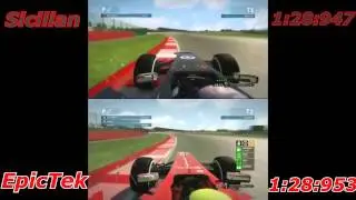 F1 2013 Lap comparison : Sicilian Vs EpicTek