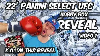 2022 UFC Select Hobby Box Reveal - Video 1!