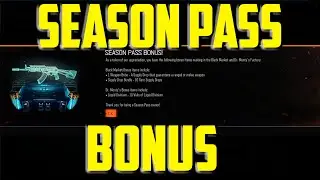 Season Pass Supply Drop Bonus/ NEW WEAPON BRIBE/Supply Drop Opening
