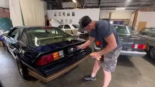 1986 Chevrolet Camaro Z28 Trunk struts and period bumper &ldquo;bra&rdquo; 10/2/24