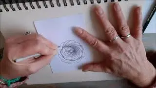 How to draw pattern Echo Swirl