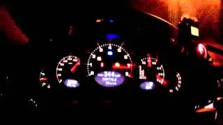 Porsche 997 turbo ES1200R acceleration 60-340 KM/H