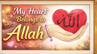 Islamic drawing|Allah in my heart❤️|Allah calligraphy|islamic|art|drawing|muslim|youtube