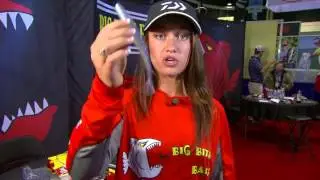 ICAST2017 LAURA ANN FOSHEE BIG BITE BAITS NEW MINNOWS APPROVAL