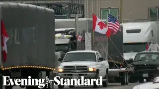 Canada: 'Freedom Convoy' truckers continue to protest against vaccine mandate