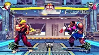 Ken vs Balrog (Hardest )  Ultra Street Fighter IV..