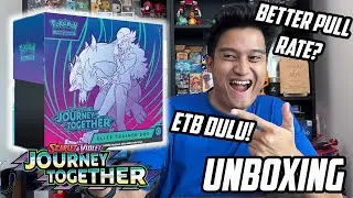 JOURNEY TOGETHER ELITE TRAINER BOX ETB UNBOXING!