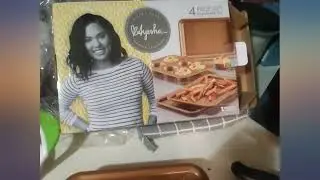 Ayesha Curry Nonstick Bakeware Toaster Oven Set with Nonstick Baking Pan, Cookie review