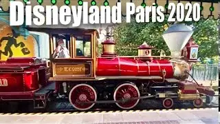 DISNEYLAND - RAILROAD FULL TOUR - DISNEYLAND PARIS
