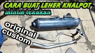 CARA MEMBUAT HEADER STENLIS MENGGUNAKAN ALAT TEKUK BENDING MANUAL DI BENGKEL KNALPOT SKR RACING
