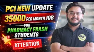 PCI New Update 🚨 Pharmacy Council of India Vacancy | Walk-In Interview 2026 | Apply Now | Punit Sir