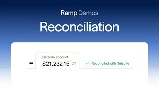 Ramp Accounting Series: Reconciliation Tool