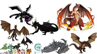 Dragons size comparison