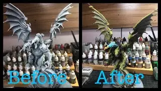 Painting: Archaon the Everchosen pt.1