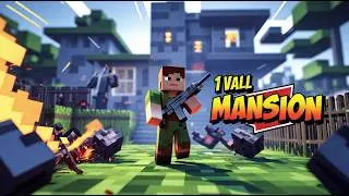 🔥 1vAll on Mansion Map (CS 1.6) in Pixel Gun 3D | Epic Victory!