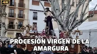 4K I Salida procesión Virgen de la Amargura. Semana Santa de León 2025