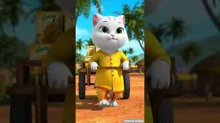 The Cat And Camel Story|Milkshake #Short#Cat Story#viral # #animation#FairyTale Kidz