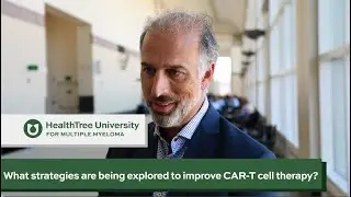 What strategies are being explored to improve CAR-T cell therapy? #myeloma