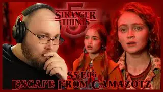 Реакция на 6 серию 5 сезона &laquo;Очень странных дел&raquo;! | &laquo;Побег из Камазоца&raquo; #ПервыйПросмотр #ОченьСтр...