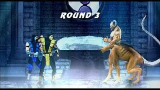 Mortal Kombat || Sub Zero & Scorpion Vs Motaro || Round 3