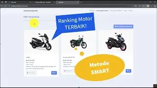 Pilih Motor Terbaik dengan Metode SMART &ndash; Demo Aplikasi SPK