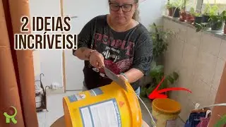 2 Ideias de Decor Linda e Barata com Balde de Tinta