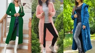 Latest And Style Free Crochet Patterns Crochet 🧶 Long Jacket Winter Design Outstanding Ideas 