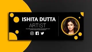 Facebook cover photo design | Facebook banner kaise banaye PixelLab