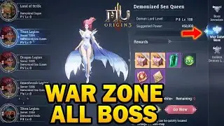 MU ORIGIN 3 ASIA - ALL BOSS WAR ZONE MenchDrey