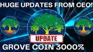 GROVE COIN - 3000% ! XRP GREAT AND LATEST NEWS TODAY'S
