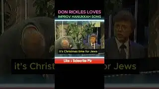 Don Rickles LOSES IT Over Steve Lawrence's Epic Christmas Hanukkah Song! #hanukkah #christmas