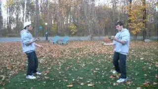 Me Vs. Myself 3 and 4 Ball Juggling