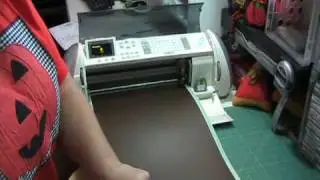 Cutting Vinyl on Cricut Expression