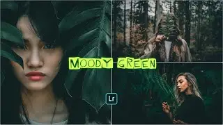 Moody Dark Green Presets - Lightroom Mobile Presets DNG | Moody Dark Green Lightroom Preset