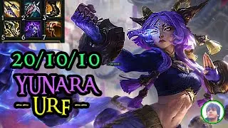 URF IS BACK ⭐ YUNARA 20/10/10 | URF GAMEPLAY 2025 | LoL exe