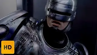 Робокоп / RoboCop (1987) Попытка ареста сотрудника OCP. Робокоп против ЕД-209.