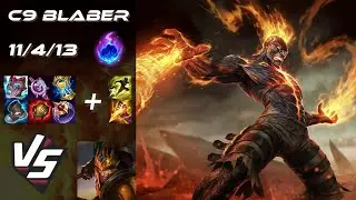 Cloud9 Blaber JUNGLE Brand vs Jarvan IV - NA Challenger Patch 25.S2.2