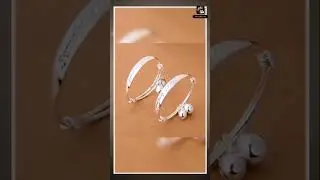 Latest Baby Silver  Bangles Collection, Silver Baby Bangles Design,Baby Bangles Design/Kada/gadulne