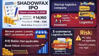 Shadowfax IPO Explained in Tamil | Price, Profit & Listing Gain | Apply or Not?