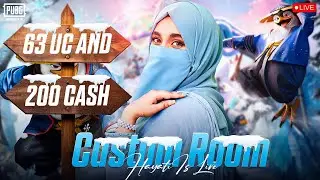 PUBG MOBILE LIVE UC CUSTOM ROOMS |ONLY CHICKEN ROOMS PUBG MOBILE #live #ucgiveaway #bgmi