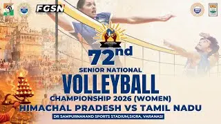 Women - Himachal Pradesh VS Tamil Nadu  || 72nd Senior National Volleyball Championship 2025 - 26 ||