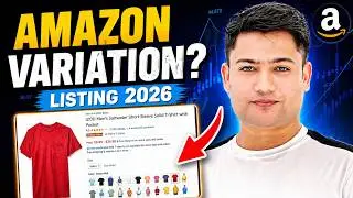 Amazon Variation Product Listing 2025 in Urdu/Hindi | Create & Add Variations on Amazon