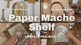 DIY Sacred Heart Altar Shelf