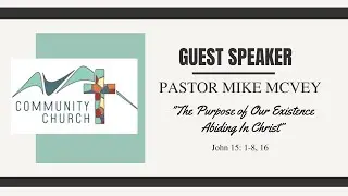 Guest Speaker Mike McVey