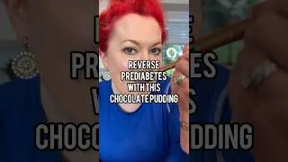 REVERSE Prediabetes With This 3-Ingredient High Protein Chocolate Pudding #shorts #prediabetes