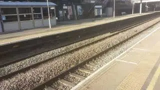 Ex Greater Anglia class 360 now EMR passing west hampstead station 