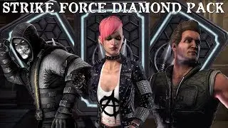 Mortal Kombat Mobile: HUGE STRIKE FORCE DIAMOND PACK Opening! I Got BEST DIAMOND Card!