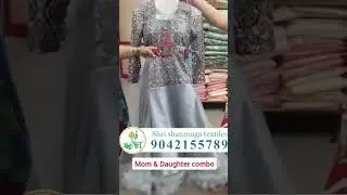 Mom & daughter combo | low budget | customized dress #trichy #dressshopping #shorts #viral #trending